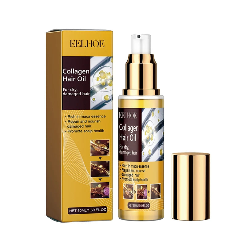 Collagen Keratin Hair Mask For Dry & Damaged Hair Revitalizing Hair Straighten Soft Smooth Moisturize Hair Treatment Hair Care